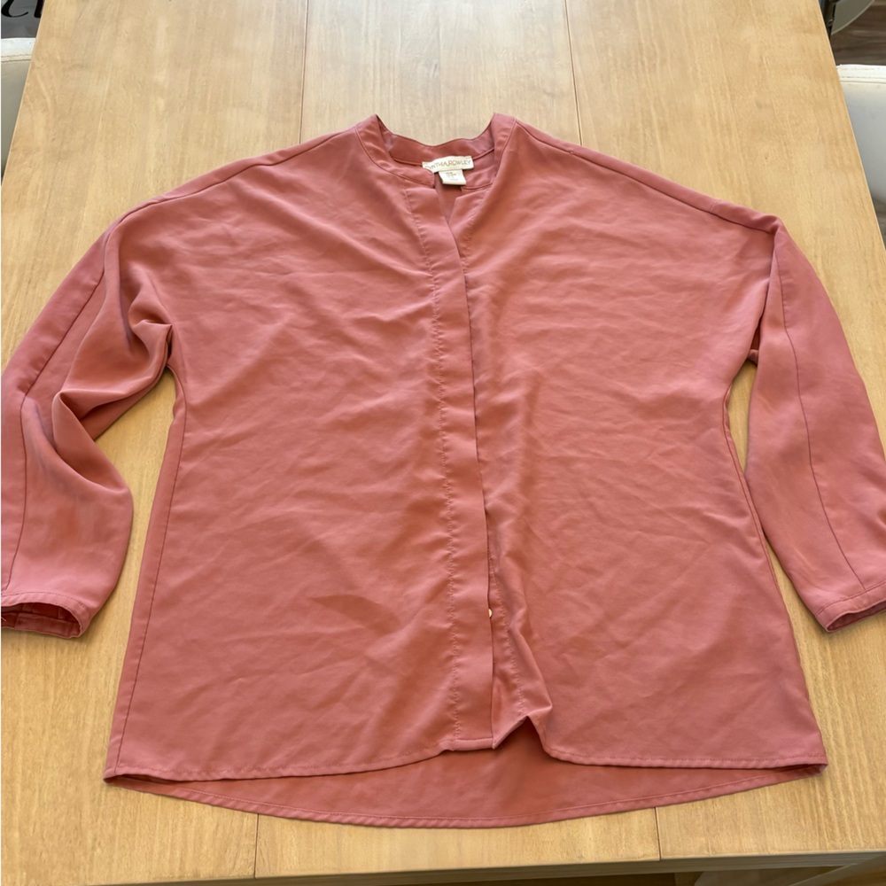 Cynthia Rowley Dusty Rose Blouse